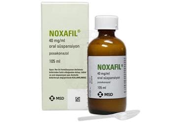 NOXAFIL 40 MG/ML ORAL SUSPANSIYON İlaç Görseli