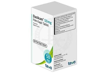 DASIKAM 50 MG FILM KAPLI TABLET (60 TABLET) İlaç Görseli