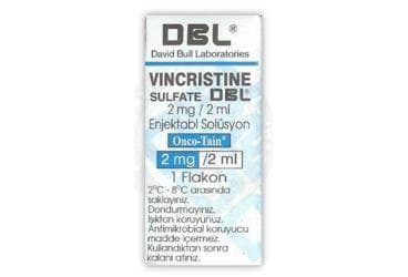 VINCRISTINE SULFAT DBL 2 MG/2ML ENJ. SOL. ICEREN FLAKON İlaç Görseli