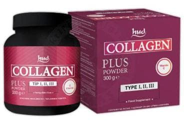 HUD COLLAGEN PLUS POWDER TIP I, II, III KOLAJEN ICEREN TAKVIYE EDICI GIDA 300 g toz İlaç Görseli