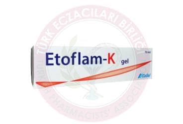 ETOFLAM-K GEL 75 ml tüp İlaç Görseli
