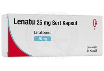 LENATU 25 MG SERT KAPSUL (21 KAPSUL) İlaç Görseli
