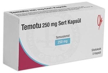 TEMOTU 250 MG SERT KAPSUL (5 KAPSUL) İlaç Görseli