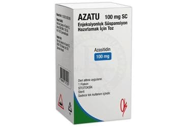 AZATU 100 MG SC ENJEKSIYONLUK SUSPANSIYON HAZIRLAMAK ICIN TOZ (1 ADET) İlaç Görseli