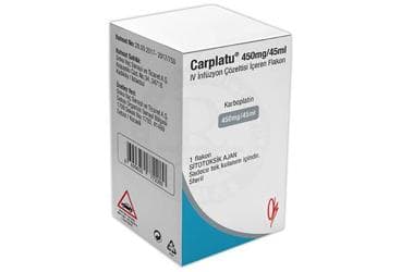 CARPLATU 450 MG/45 ML INFUZYON COZELTISI ICEREN FLAKON İlaç Görseli