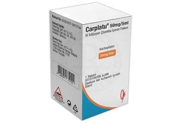 CARPLATU 50 MG/5 ML I.V. INFUZYON COZELTISI ICEREN FLAKON İlaç Görseli