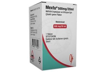 MEXTU 500 MG/20 ML IM/IV/IA/IT ENJEKSIYONLUK COZELTI ICEREN 1 FLAKON İlaç Görseli