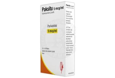 PAKSITU 5 MCG/ML ENJEKSIYONLUK COZELTI (5 FLAKON) İlaç Görseli
