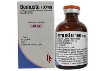 BEMUSTU 100 MG IV INFUZYONLUK COZELTI HAZIRLAMADA KULLANILACAK KONSANTRE ICIN TOZ İlaç Görseli