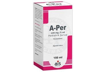 A-PER SURUP 120 MG 150 ML İlaç Görseli