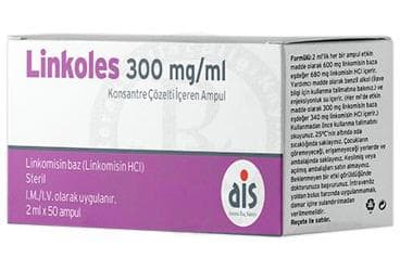 LINKOLES AMPUL 2 ML 600 MG 50 AMPUL İlaç Görseli