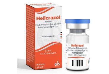 HELICRAZOL 40 MG I.V. ENJEKSIYONLUK COZELTI HAZIRLAMAK ICIN TOZ İlaç Görseli