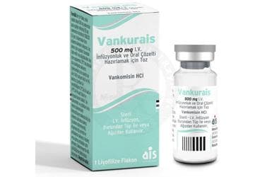VANKURAIS 500 MG I.V. INFUZYONLUK VE ORAL COZELTI HAZIRLAMAK ICIN TOZ (1 FLAKON) İlaç Görseli