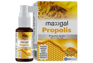 MAXIGAL PROPOLISLI SPREY TAKVIYE EDICI GIDA 30 ml şişe İlaç Görseli