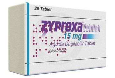ZYPREXA VELOTAB 15 MG 28 AGIZDA DAGILABILIR TABLET İlaç Görseli