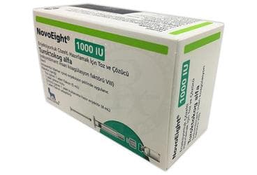 NOVOEIGHT 1000IU ENJEKSIYONLUK COZELTI HAZIRLAMAK ICIN TOZ VE COZUCU İlaç Görseli