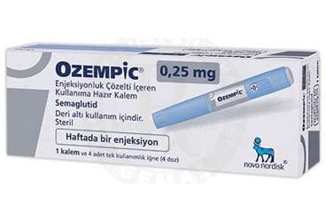 OZEMPIC 0.25 MG ENJEKSIYONLUK COZELTI ICEREN KULLANIMA HAZIR KALEM (1 ADET) İlaç Görseli