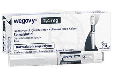 WEGOVY 2,4 MG ENJEKSIYONLUK COZELTI IÇEREN KULLANIMA HAZIR KALEM (1 KALEM) İlaç Görseli