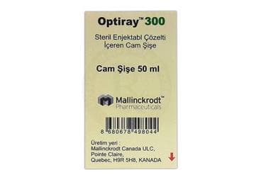 OPTIRAY 300 MG/ML ENJEKSIYONLUK COZELTI ICEREN CAM SISE 50 ML 1SISE İlaç Görseli