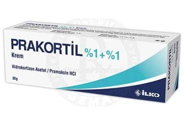 PRAKORTIL %1+%1 KREM (30 G) İlaç Görseli