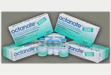 OCTANATE 500 IU IV ENJEKSIYONLUK COZELTI TOZU VE COZUCU İlaç Görseli