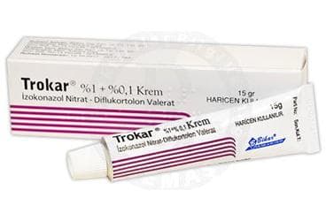 TROKAR %1+ %0,1 KREM (15 G) İlaç Görseli
