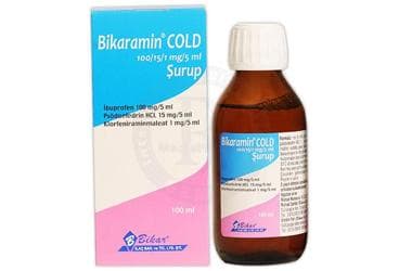 BIKARAMIN COLD 100/15/1 MG/5ML SURUP (100ML) İlaç Görseli
