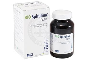 BIO-SPIRULINA TABLET 500 mg 240 tablet İlaç Görseli
