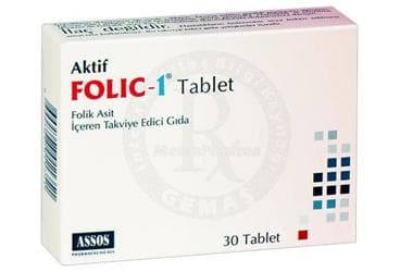 FOLIC-1 TABLET 90 tablet İlaç Görseli
