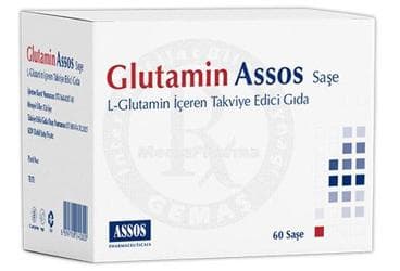GLUTAMIN ASSOS SASE L-GLUTAMIN ICEREN TAKVIYE EDICI GIDA 60 saşe İlaç Görseli