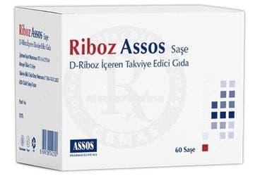 RIBOZ ASSOS SASE D-RIBOZ ICEREN TAKVIYE EDICI GIDA 60 saşe İlaç Görseli