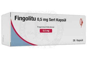 FINGOLITU 0.5 MG SERT KAPSUL (28 ADET) İlaç Görseli