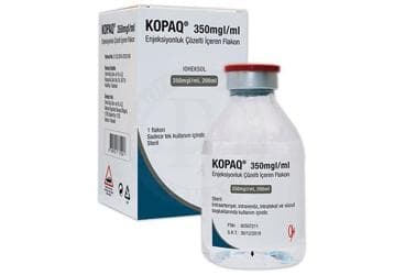 KOPAQ 350 MG I/ML ENJEKSIYONLUK COZELTI ICEREN FLAKON (200 ML 1 FLAKON) İlaç Görseli