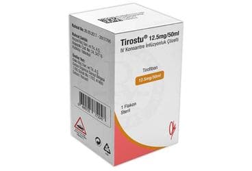 TIROSTU 12,5 MG/50 ML IV KONSANTRE INFUZYONLUK COZELTI (1 FLAKON) İlaç Görseli