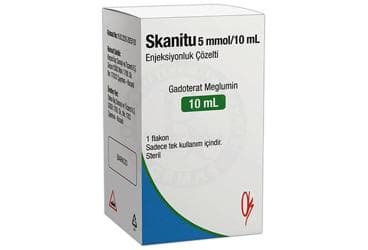 SKANITU 5 MMOL/10 ML ENJEKSIYONLUK COZELTI (1 FLAKON) İlaç Görseli