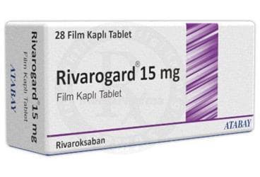 RIVAROGARD 15 MG FILM KAPLI TABLET (28 TABLET) İlaç Görseli