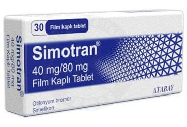 SIMOTRAN 40MG/80MG FILM KAPLI TABLET 30 TABLET İlaç Görseli
