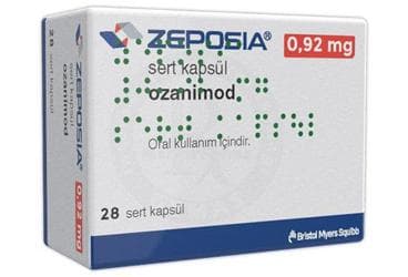 ZEPOSIA 0,92 MG SERT KAPSUL (28 KAPSUL) İlaç Görseli