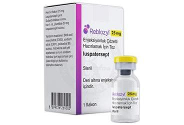 REBLOZYL 25 MG ENJEKSIYONLUK COZELTI HAZIRLAMAK ICIN TOZ (1 FLAKON) İlaç Görseli