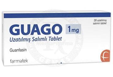 GUAGO 1 MG UZATILMIS SALIMLI TABLET (28 TABLET) İlaç Görseli