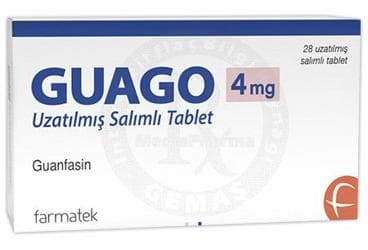 GUAGO 4 MG UZATILMIS SALIMLI TABLET (28 TABLET) İlaç Görseli