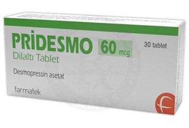 PRIDESMO 60 MCG DILALTI TABLET (30 TABLET) İlaç Görseli