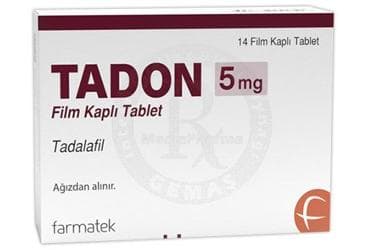 TADON 5 MG FİLM KAPLI TABLET (14 TABLET) İlaç Görseli