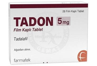 TADON 5 MG FILM KAPLI TABLET (28 TABLET) İlaç Görseli