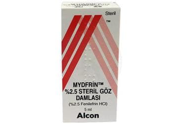 MYDFRIN %2.5 STERİL GOZ DAMLASI İlaç Görseli