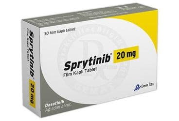 SPRYTINIB 20 MG FILM KAPLI TABLET (30 TABLET) İlaç Görseli