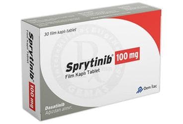 SPRYTINIB 100 MG FILM KAPLI TABLET (30 TABLET) İlaç Görseli
