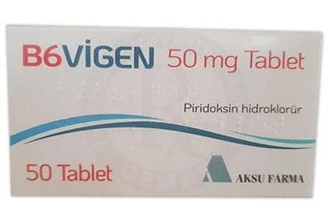 B6 VIGEN 50 MG 50 TABLET İlaç Görseli