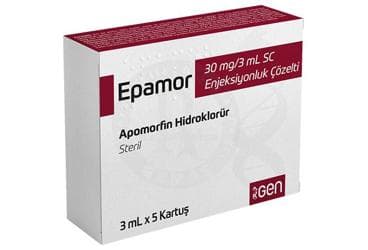 EPAMOR 30 MG/3 ML ENJEKSIYONLUK COZELTI (5 KARTUS) İlaç Görseli