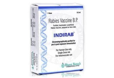 INDIRAB 2,5 IU/0,5 ML KUDUZ ASISI ICEREN 1 FLAKON İlaç Görseli